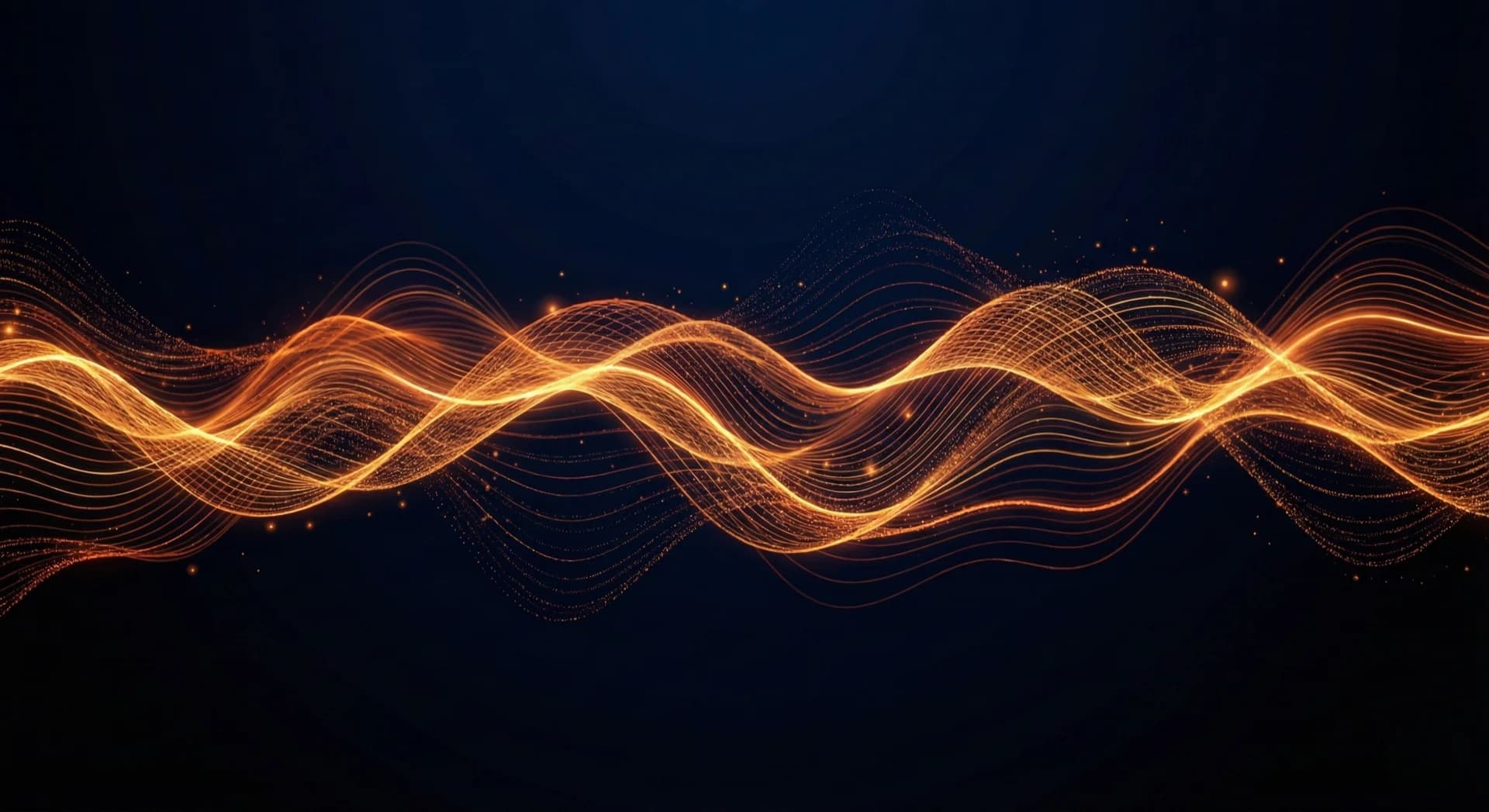 Abstract sound wave visualization representing music licensing